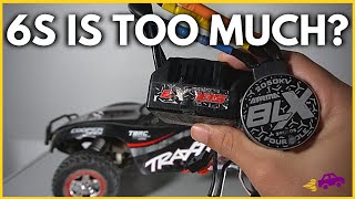 6S Brushless 2WD Traxxas Slash Part 1  TOO MUCH POWER [upl. by Lock296]