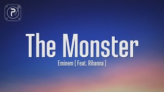 Eminem  The Monster Lyrics ft Rihanna [upl. by Rechaba]