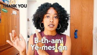 Tigrinya Lessons Simple Phrases Translated  Part 2 [upl. by Nevaj]