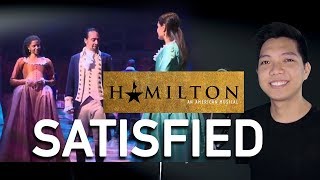 Satisfied A Hamilton Part Only  Karaoke  Hamilton [upl. by Vareck]