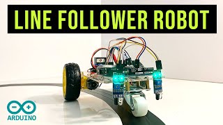 Line Follower Robot using Arduino🔥 [upl. by Wilinski]