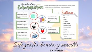 Infografía simple pero bonita en Word [upl. by Teresita548]