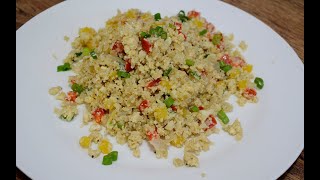 Cauliflower Fried Rice in Tamil [upl. by Erme465]