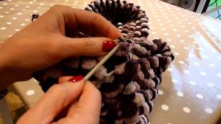 Pom Pom wool knitting tutorialMTS [upl. by Cad222]