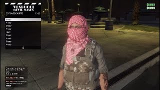 How to make terrorist outfit GTA V Instructions in the comments [upl. by Nnylatsyrc84]