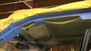 How to repair sagging headliner [upl. by Gretchen]