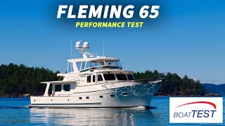 Fleming Yachts 65 2020  Test Video [upl. by Ergener]