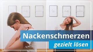 Nackenschmerzen lösen  5 Übungen für sofortige Entspannung [upl. by Melisa]