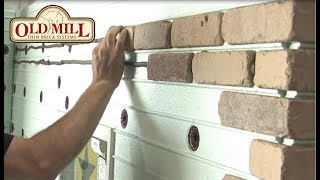 How to Install Old Mill BrickPanel System [upl. by Alecia]