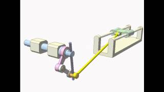 Mechanism for adjusting crank radius 3a [upl. by Idnar]