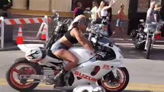 Women Riding at Daytona Bike Week 2019 [upl. by Mcintyre]