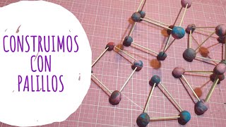 CONSTRUIMOS CON PALILLOS Y PLASTILINA [upl. by Eiramnwad]