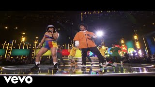 Bruno Mars  Finesse LIVE from the 60th GRAMMYs ® ft Cardi B [upl. by Clayborne573]