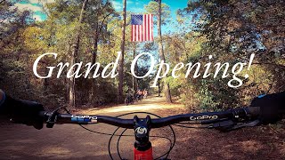 Fonteno Park MTB  Grand Opening MTB Trails  Houston Texas MTB [upl. by Leirraj173]