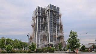 Martin Tower  Controlled Demolition Inc [upl. by Rosemarie]