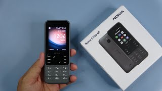 Nokia 6300 4G Light Charcoal color unboxing [upl. by Aicenaj]