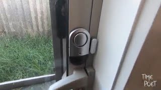 Door and window security Alarm unboxing amp review [upl. by Enitnemelc53]