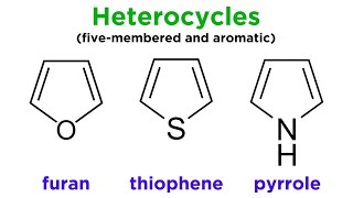 Heterocycles Part 1 Furan Thiophene and Pyrrole [upl. by Atikal]