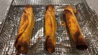 Air Fryer Chicken Taquitos Recipe [upl. by Kciredor]