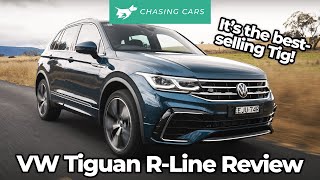 Volkswagen Tiguan RLine 2021 review  Chasing Cars [upl. by Tija]