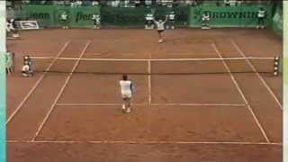 Boris Becker  Start seiner Tenniskarriere 1984 [upl. by Esenwahs901]