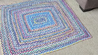 Making a Braided Rag Rug [upl. by Ortrude]