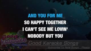 Happy Together  The Turtles  Karaoke Lyrics [upl. by Kruter]