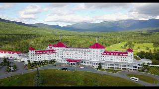 White Mountains Aerial Tour  New Hampshire [upl. by Hayotal639]