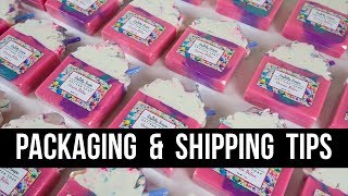 My ENTIRE Process  Packaging Labeling amp Shipping  Royalty Soaps [upl. by Hazmah]