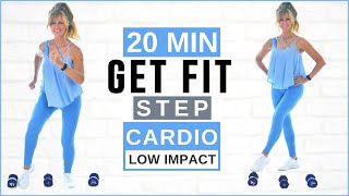 20 Minute GET FIT CARDIO Workout For Women  Low Impact High Intensity [upl. by Doig679]