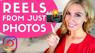 Make An Instagram Reel With JUST STILL PHOTOS Instagram Reel Hack [upl. by Lacsap]