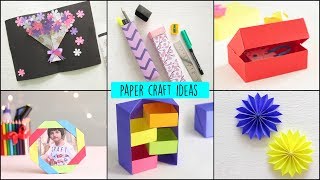 DIY Paper Crafts Ideas  Handcraft  Art and Craft [upl. by Dronel]