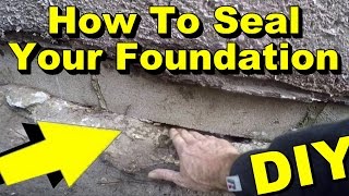 Exterior Waterproofing How To Seal Your Foundation DIY [upl. by Krein]