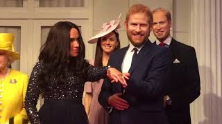 Prince Harry amp Meghan at Madam Tussaud’s London [upl. by Lull]