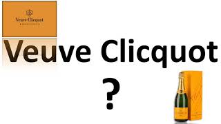 How to say Veuve Clicquot CORRECTLY French Champagne Pronunciation [upl. by Dorina]