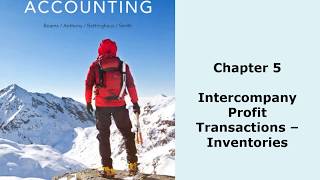 Advanced accounting Intercompany Inventory transactions [upl. by Lochner]