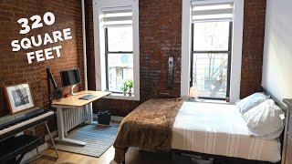 NYC Apartment Tour 2019  FullTime YouTuberBloggers Studio [upl. by Blank]