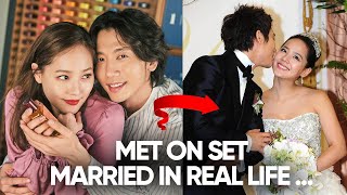 15 Korean Drama Couples Who GOT MARRIED After Falling In Love On Set Ft HappySqueak [upl. by Netti384]