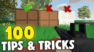 100 Useful Unturned Tips amp Tricks [upl. by Ahseenat]