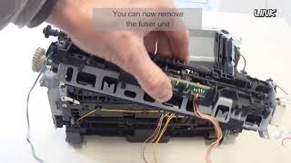 Disassembly and Assembly HP Laserjet P1102 Laser Printer [upl. by Frank]