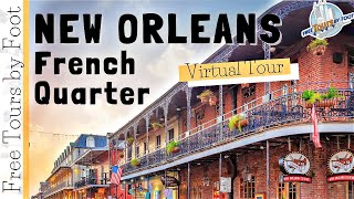 French Quarter New Orleans  Virtual Walking Tour [upl. by Chapen]