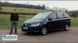 Volkswagen Sharan MPV review  CarBuyer [upl. by Gnilrits82]