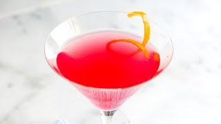 Perfect Cosmopolitan Cocktail Recipe [upl. by Rodgiva566]