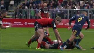 2017 Super Rugby Round 15 Crusaders v Highlanders [upl. by Neenej549]