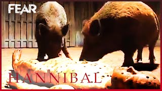 Training ManEating Pigs  Behind The Screams  Hannibal [upl. by Santa]