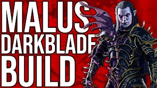 Malus Darkblade  Skyrim Builds  Warhammer Crossover Build [upl. by Dnomso]