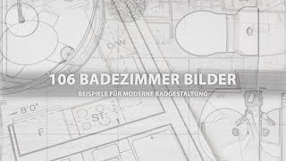 106 Beispiele für moderne Badgestaltung [upl. by Aehr]