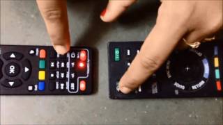 Make set top box remote work as tv remote [upl. by Nileve889]