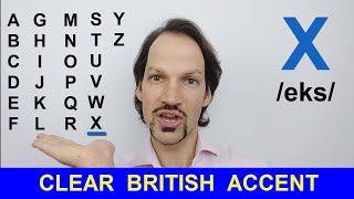 How To Pronounce The English Alphabet BRITISH PRONUNCIATION [upl. by Blackmore210]