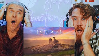 Incredible India 4k  The Real India Revealed in 14 Minutes REACTION [upl. by Sirtimed617]